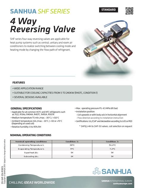 sanhua valve catalog